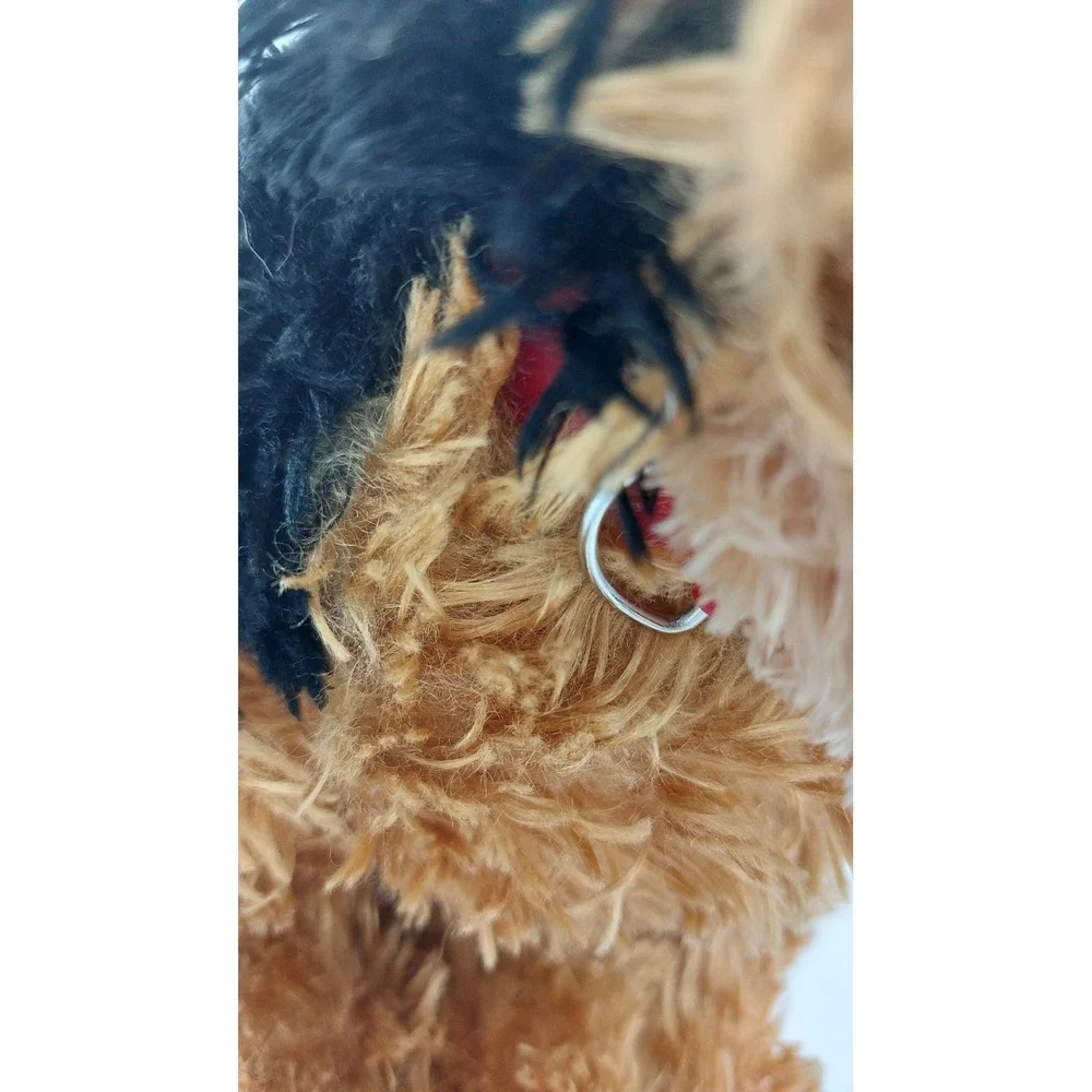 Build A Bear Promise Pets Yorkshire Terrier Yorkie Black & Gold Plush Toy